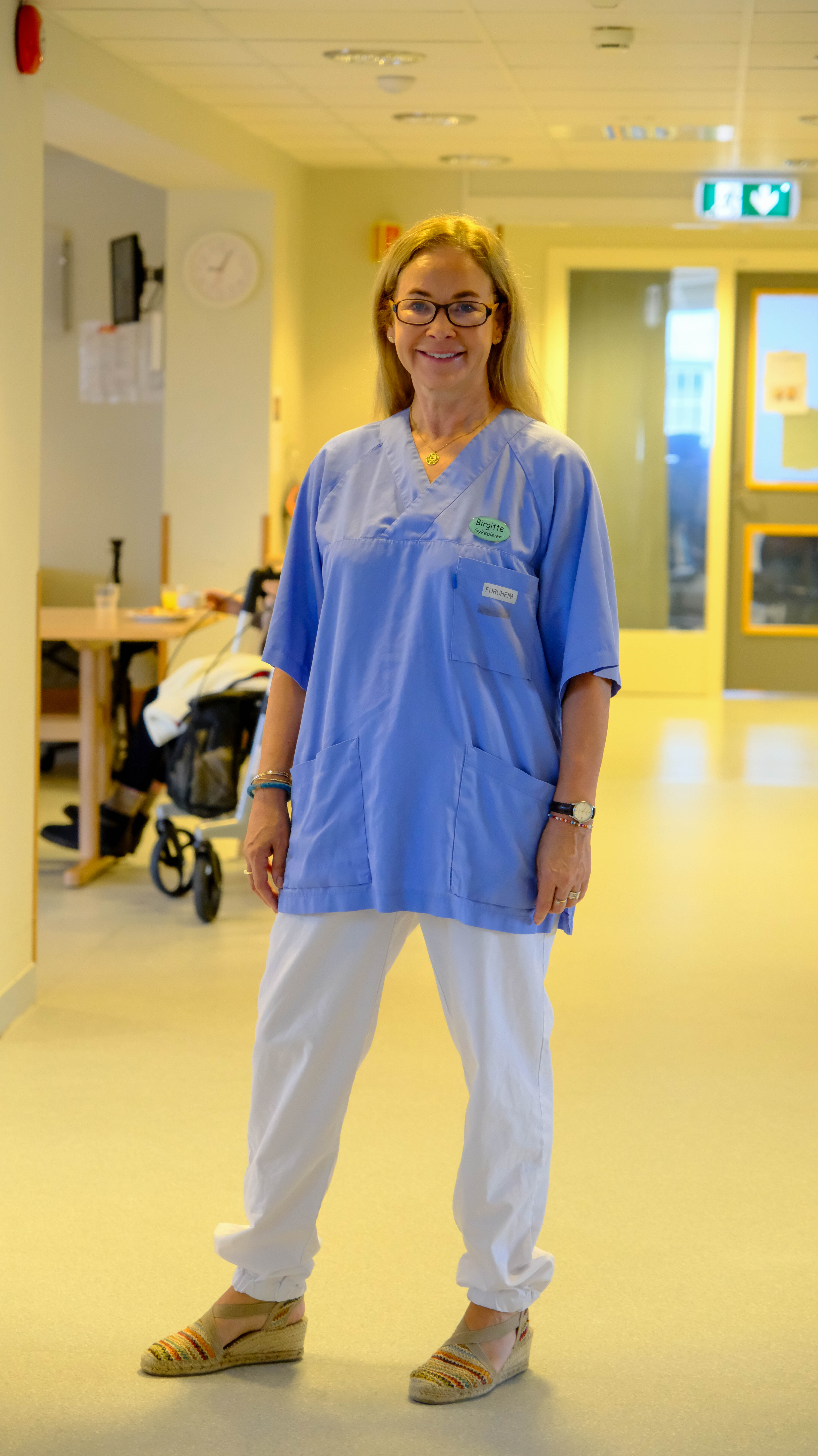 Birgitte Gulla Løken Og Gina Johnsen På Utplassering 14