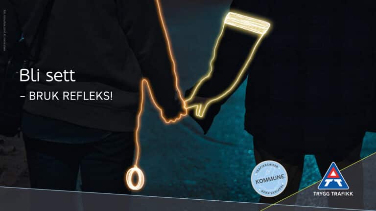 Bli sett - bruk refleks!