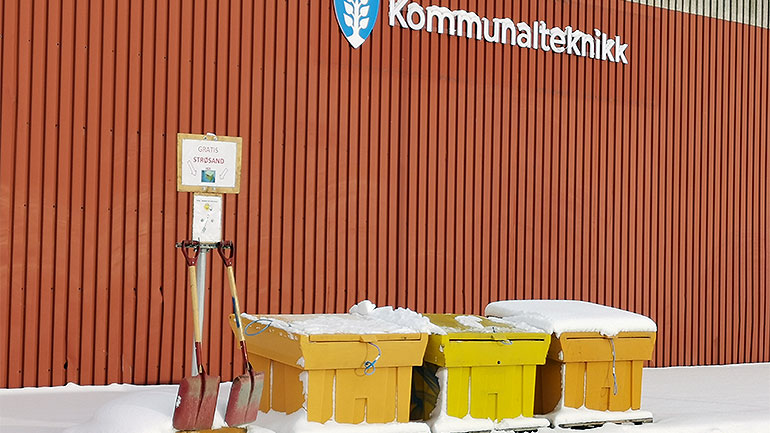Her kan du hente gratis strøsand