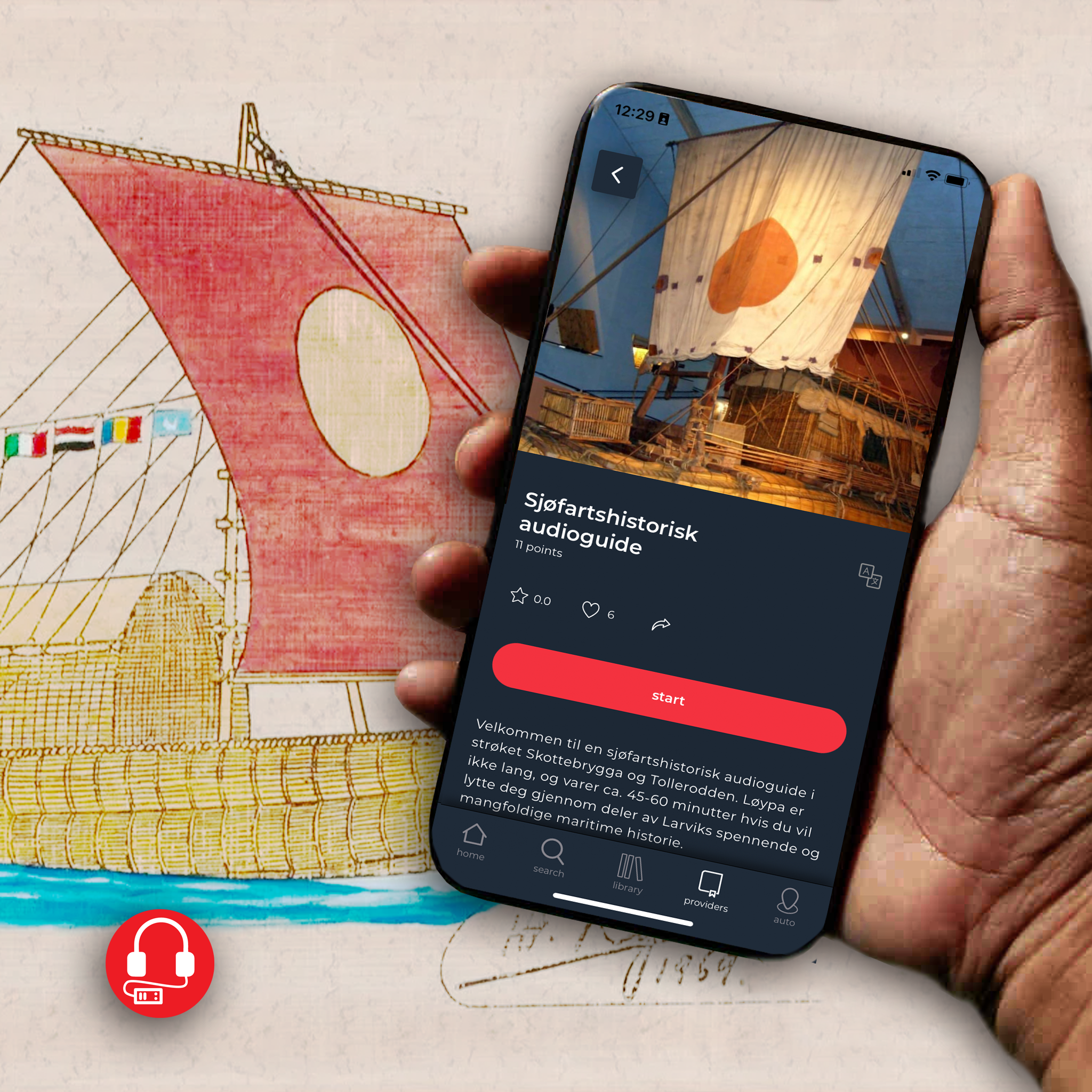 Sjøfartshistorisk Audioguide Larvik Infobilder Guide To Go Experio