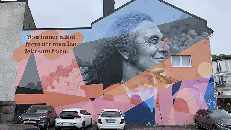 Æresborger Ingvar Ambjørnsen, Foto Jarle A. Melby 770X433