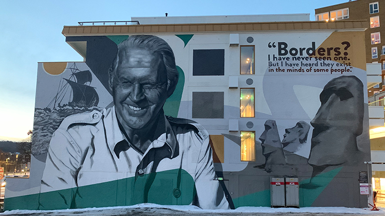 Æresborger Thor Heyerdahl (Grandkvartalet), Foto Jarle A. Melby 770X433