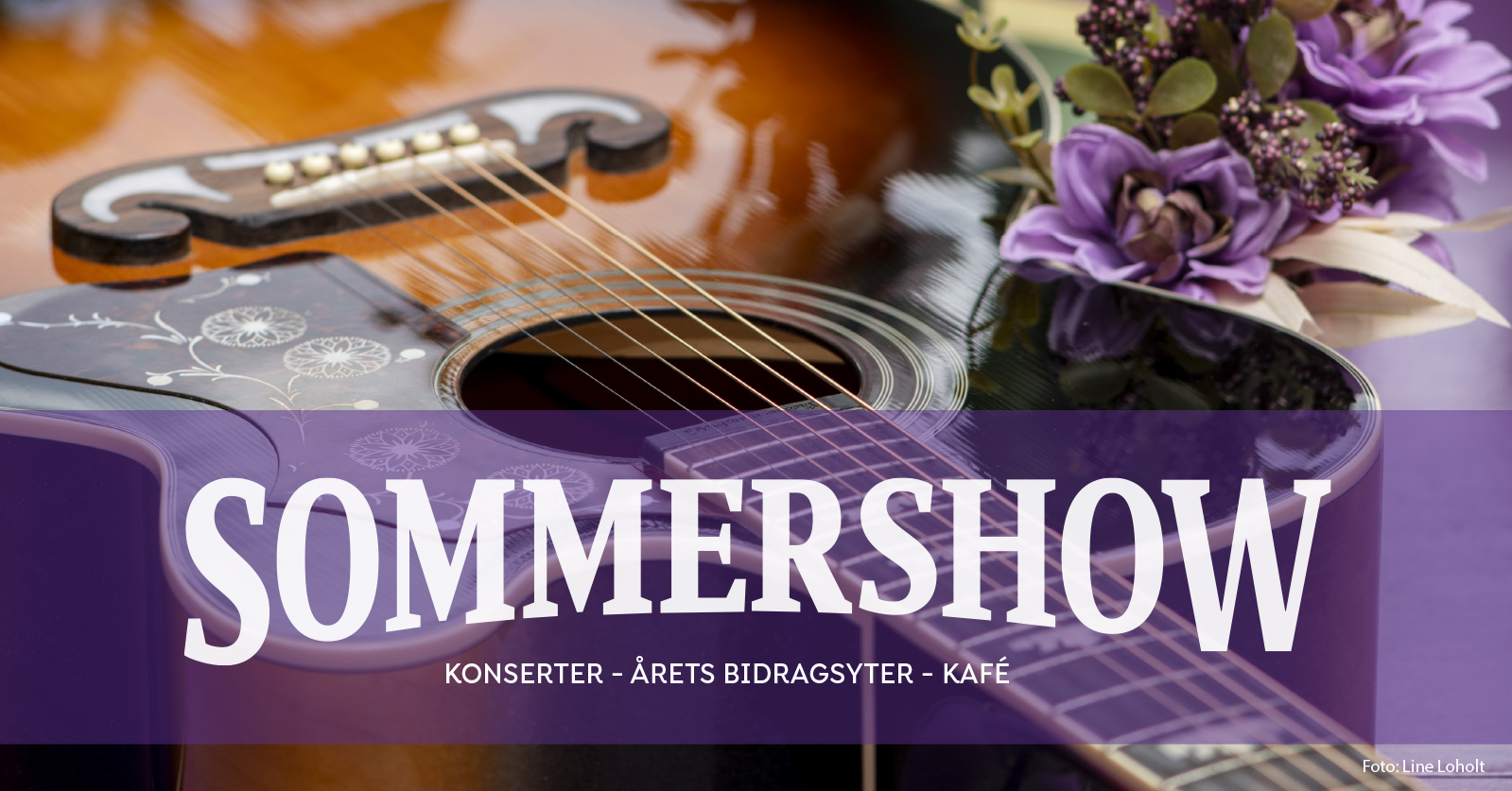 Plakat for sommershow 2026