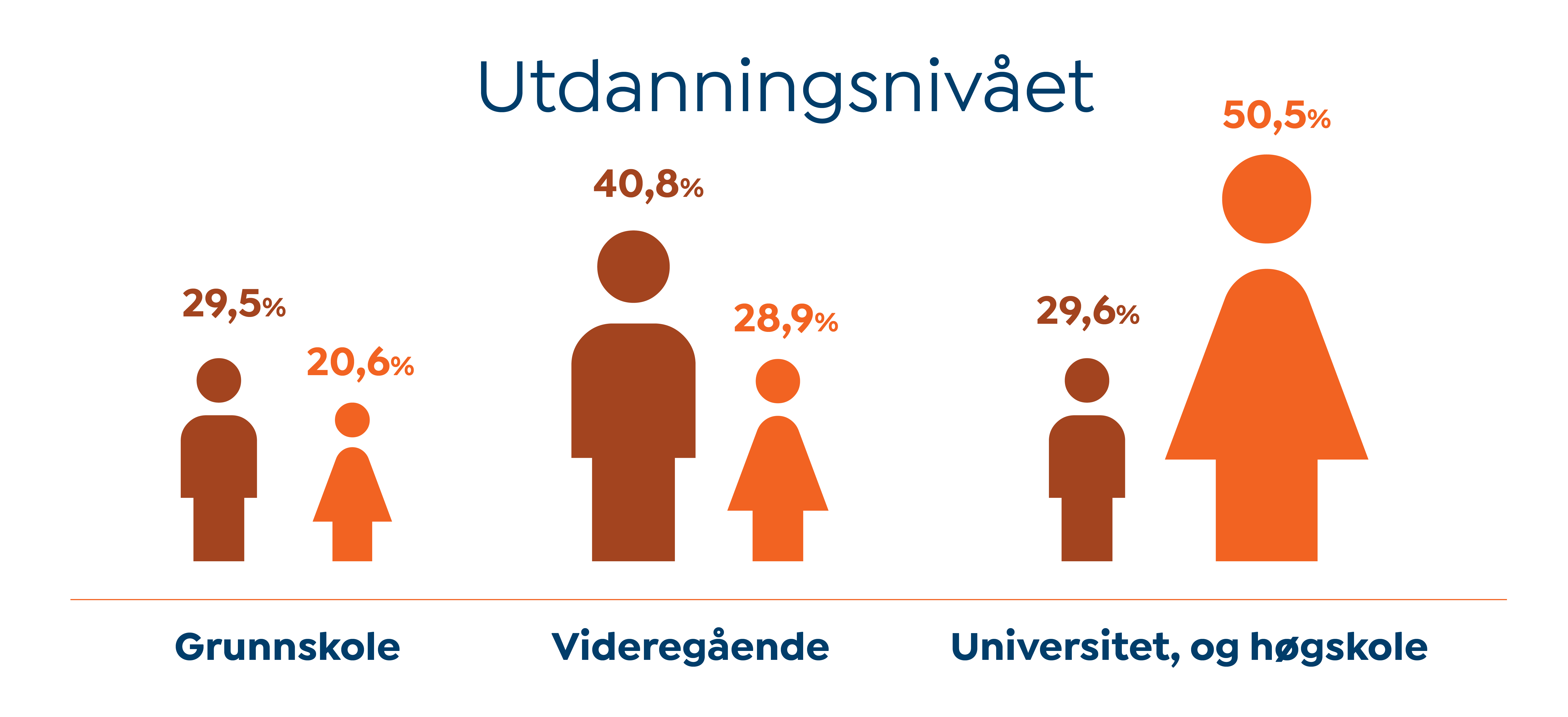 Figur utdanningsnivået