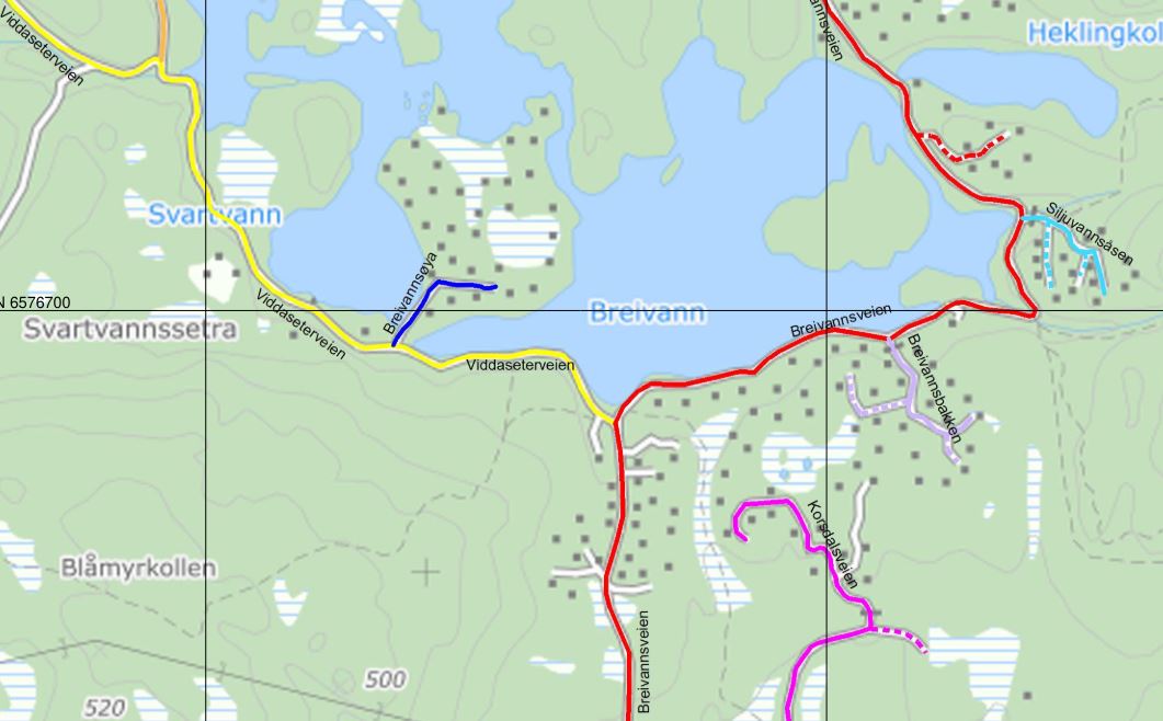 Høring - nye veinavn i Breivannsområdet