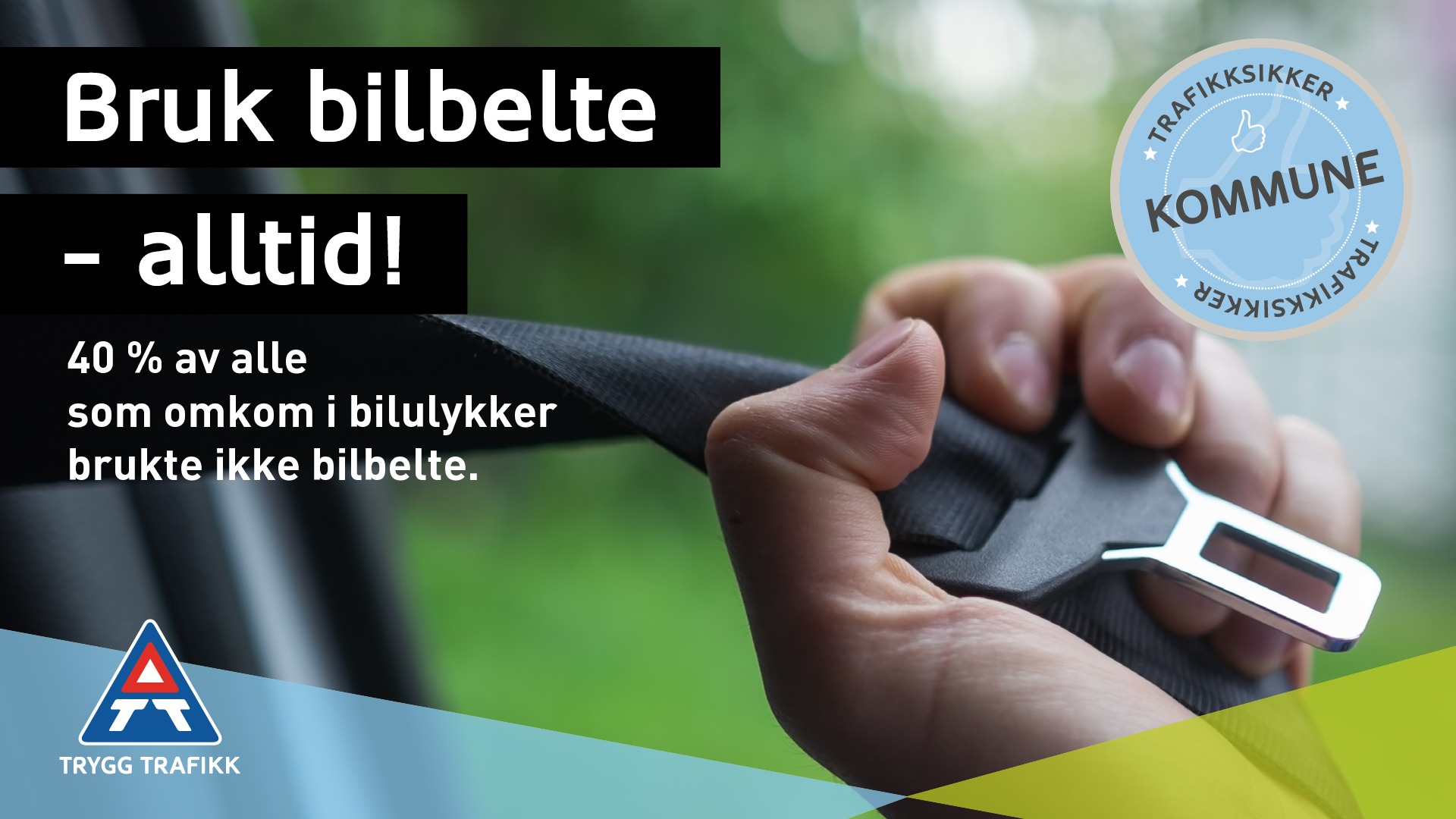 Bruk bilbelte