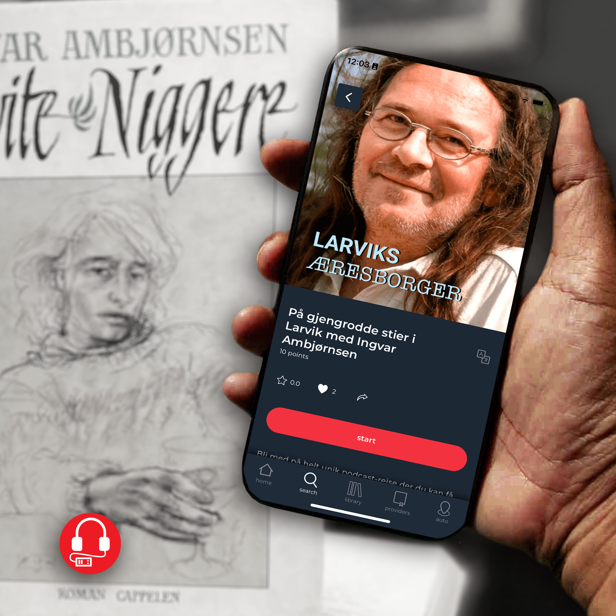 Ambjørnsen Audioguide Larvik Guide To Go Experio